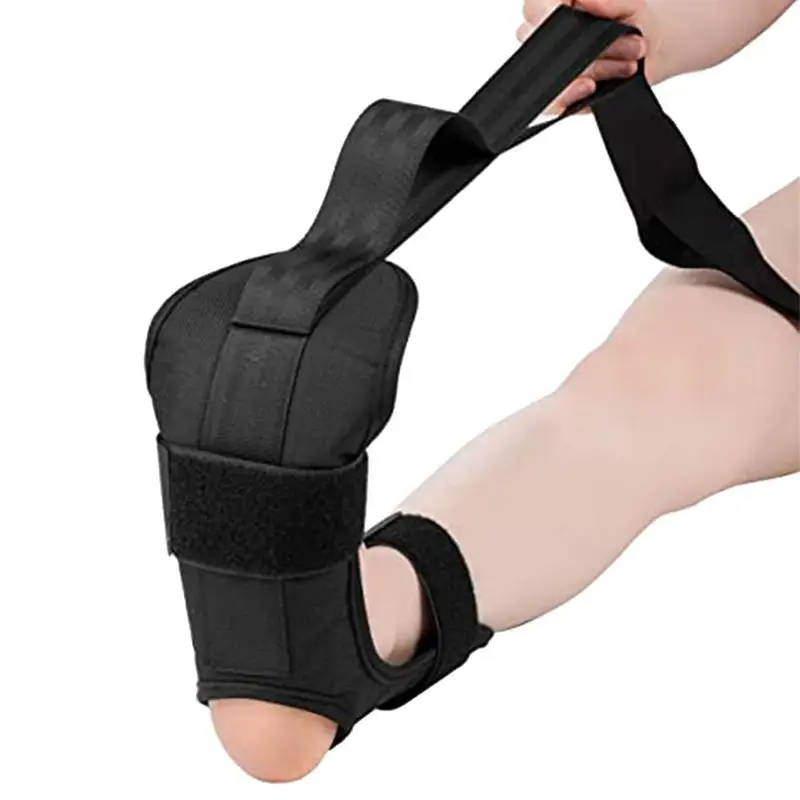 

Yoga Strap Hamstring Stretcher Ergonomic Design Physical Equipment For Heel Spurs Yoga Stretch Band Ankle Protect Equipment