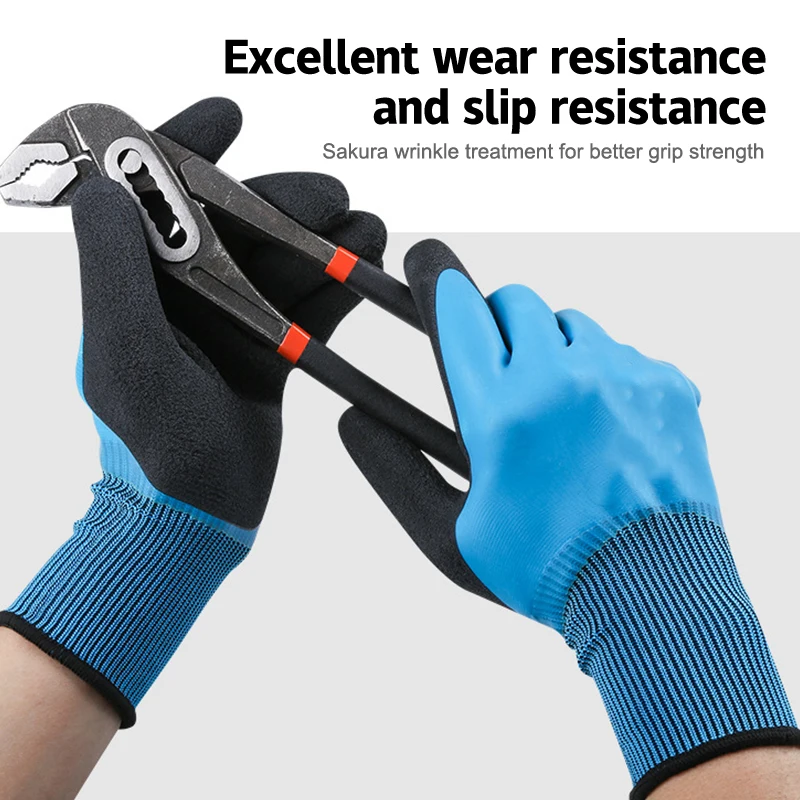 1 пара водонепроницаемых перчаток перчатки Hanwoo с ручкой для воды латексные