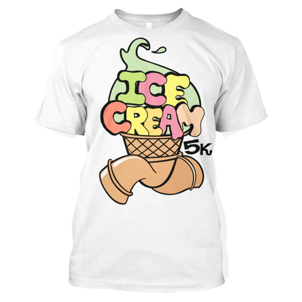

Jumeast Running 3D Graphic T Shirts Oversized Printed Gym Clothing Joggers Men T Shirt Workout Anime Ice Cream Sportswear Man