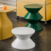 creative plastic stool modern design hallway nordic shoes stool dressing table minimalist meuble salon living room furniture