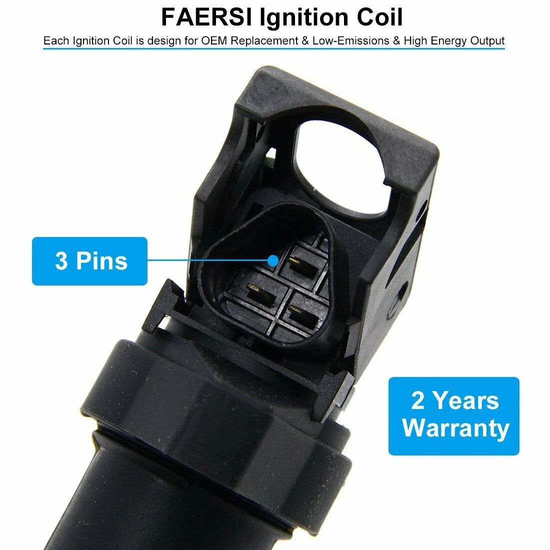 Сменная катушка зажигания 0221504470 12137594937 12137562744 12137571643 для BMW 325I 325Ci 328I 330Ci 335I 525I X3 X5 M5