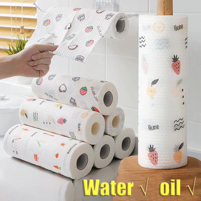 Утолщенные Нетканые Одноразовые Салфетки Супервпитывающие Чистящие Полотенца