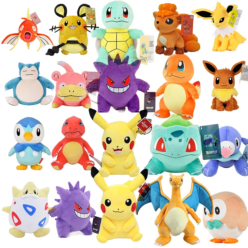 Оригинальный плюшевый Покемон Gengar, плюшевая мягкая игрушка, мягкая игрушка для детей, подарок на Рождество