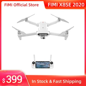 FIMI X8SE 2020 4k Drone Camera Quadcopter RC Helicopter 8KM FPV 3-axis Camera plane RC Professional 