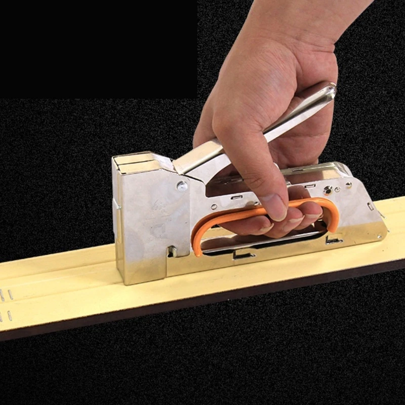 

3 IN 1 Heavy Duty Staple Gun For DIY Home Decoration Furniture Wood Frame Stapler Multitool Manual Nail Gun