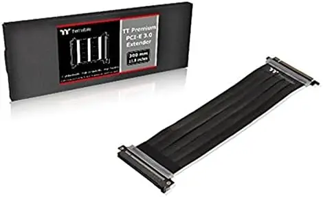 

Usb-роутер extensor preto TT Gaming PCI-E x16, 3,0 дюйма, 200 мм