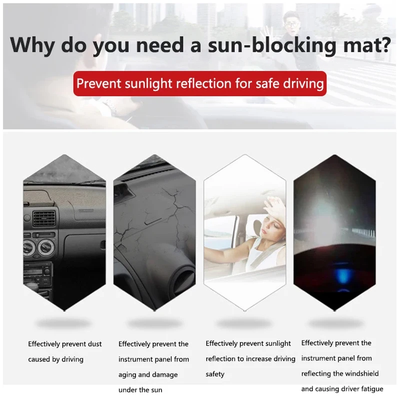 Коврик для приборной панели Volvo V60 S60 T8 2019~2023 2024 Автомобильный коврик Защита от