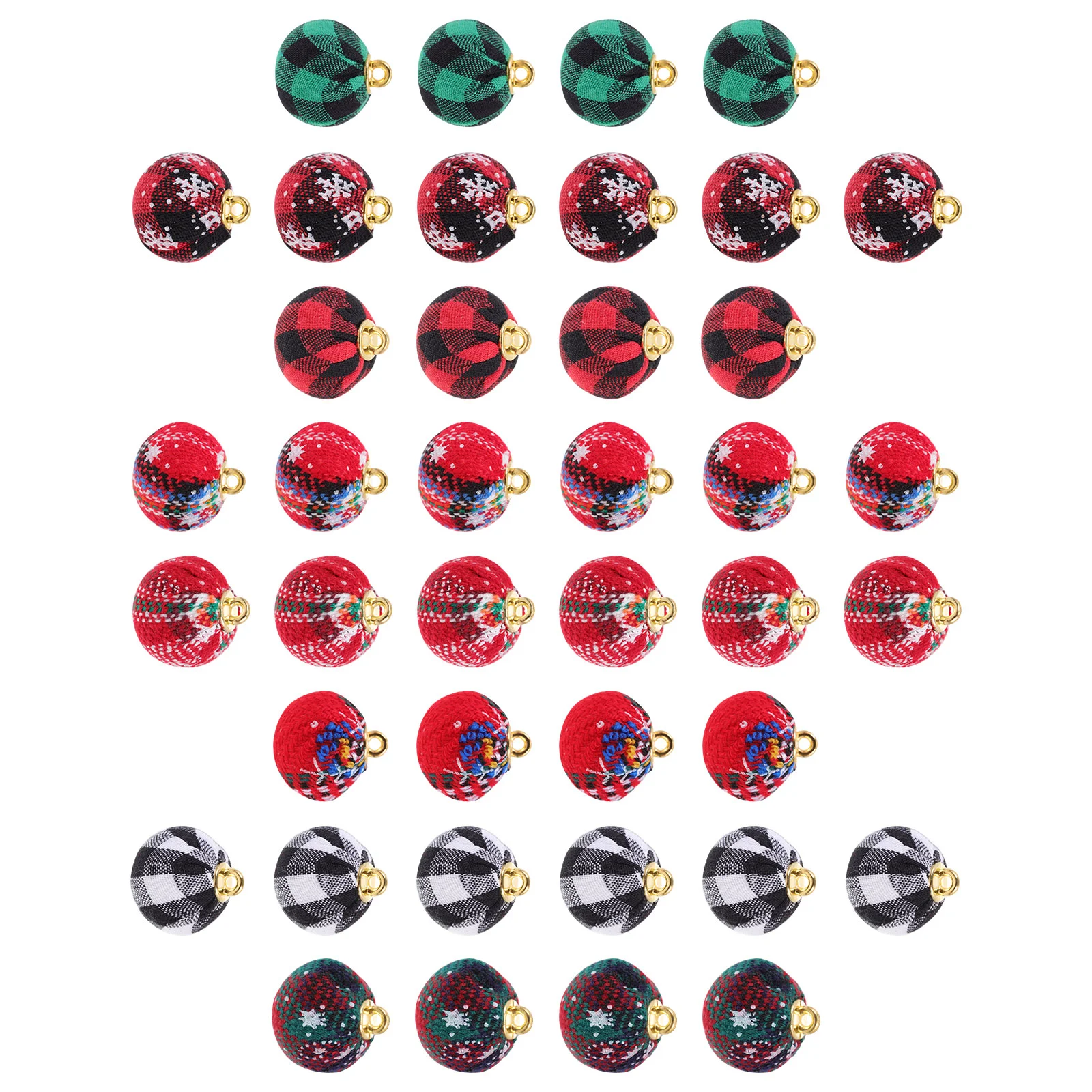 

Christmasornaments Plaid Hanging Fabricornament Tree Party Decorative Pendentshatterproof Garland Decorations Wreath Favors