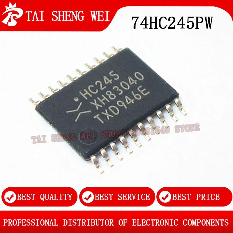 20 шт. 74HC245 74HC245PW TSSOP20 HC245 TSSOP-20 новый оригинальный