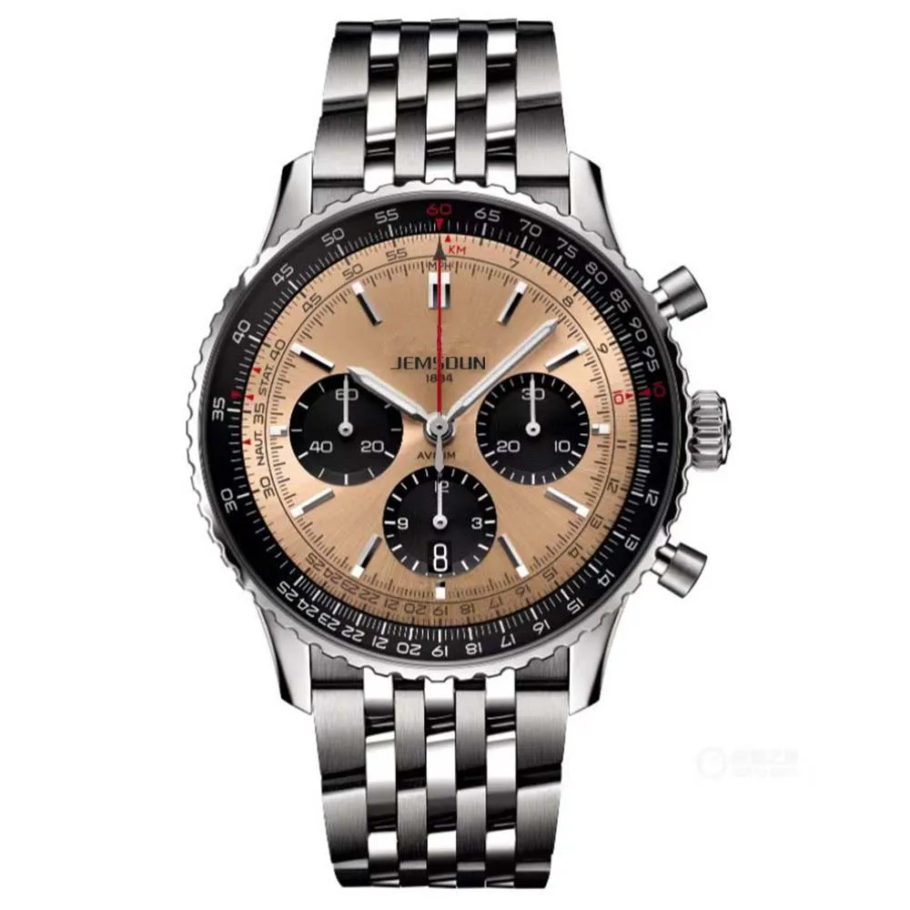 

2023 Luxury Original Brand Men's Watch Navitimer BR01 Fashion Business Timepiece 44MM Date Quartz Clock with watches