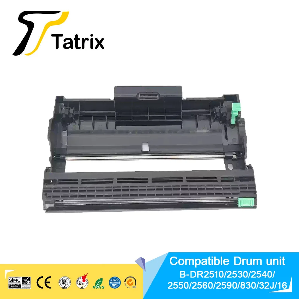 Фото Tatrix DR2500/DR2510/2530/2540/2550/2560/2570/2590/830 Премиум-совместимый барабан для принтера Brother DCP-L2620DW/L2627DW №3