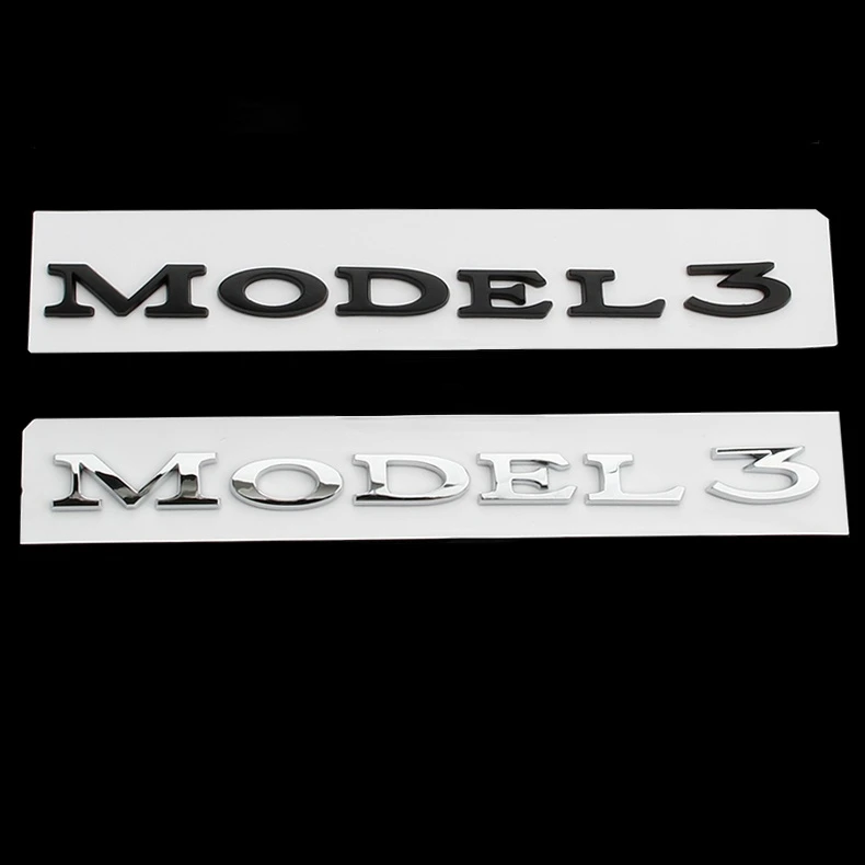 Эмблема из АБС-пластика для Tesla Model 3 X S автомобильный Стайлинг