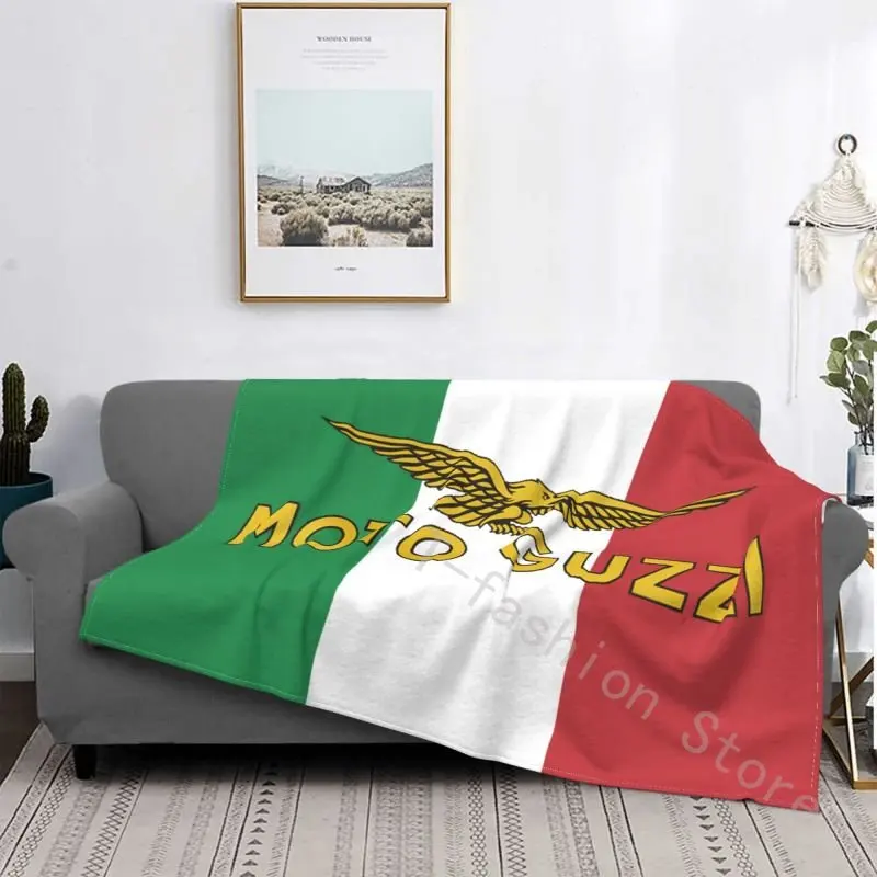 

60x80 Inch Moto Guzzis Home Textile Luxury Adult Gift Warm Lightweight Blanket Printed Soft Thermal Blanket Boy Girl Blanket