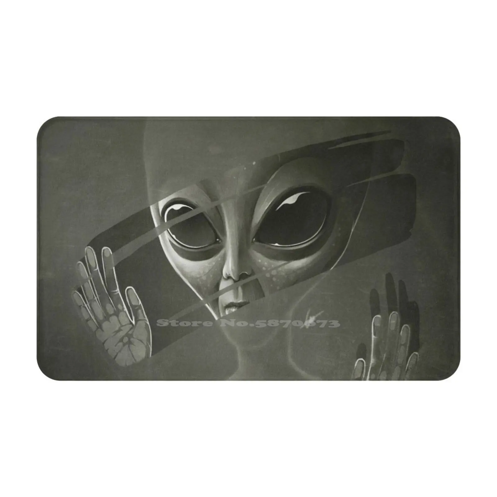 Мягкая подушка для автомобиля домашний коврик дверной научная фантастика космос