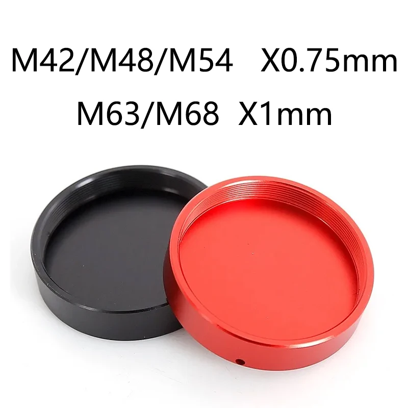 5 шт. M42/M48/M54 x 0 75 мм M63/M68 x1 внутренняя резьба металлическая Пылезащитная Резьбовая