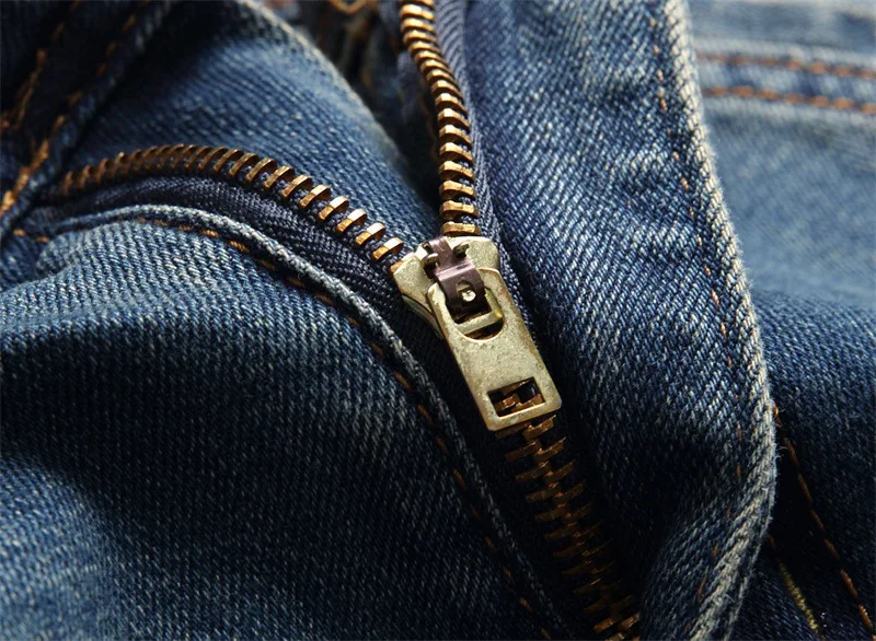 2023 New Fashion Four Seasons Leisure Cotton Bomb Men's Trousers Stitching Collage Tight Small Foot Jeans Men Men Pants  Jeans