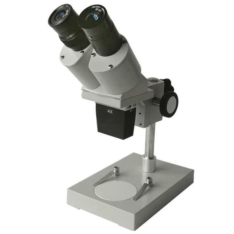 Microscopio estéreo Binocular para reparación de teléfonos móviles, herramienta de soldadura PCB, observación de minerales opcional, 10X 15X 20X