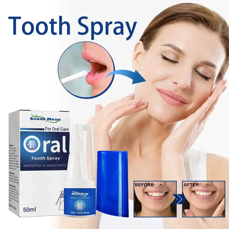 

Instant Toothache Spray Effective Relieve Gum Swelling Oral Care Spray Remove Periodontitis Relief Teeth Worms Cavities Pain