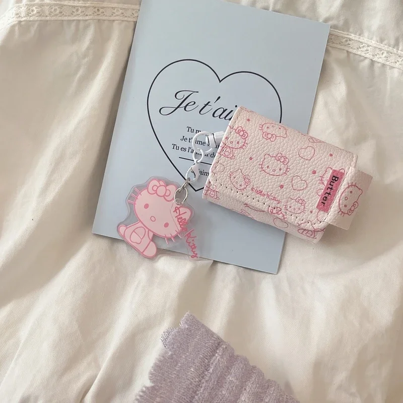 Сумка из искусственной кожи для наушников AirPods 1 2 3 2021 Pro цвет в ассортименте