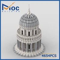moc 42303 movie streetview sets magic castle boook building model blocks kids educational toys christmas gifts