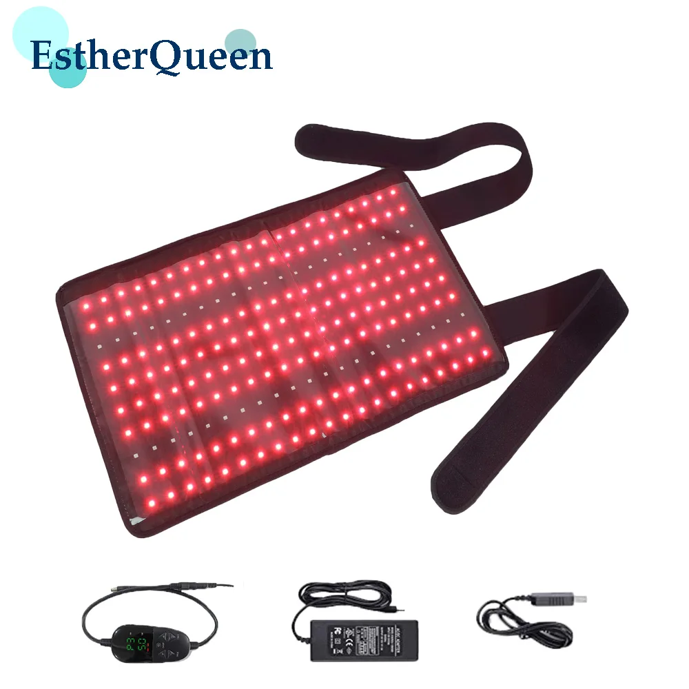 

EstherQueen Red Light Therapy Mat Device ,660nm & 850nm Near-Infrared Light Pad for Body Pain Relief,Lasor Losing Weigh
