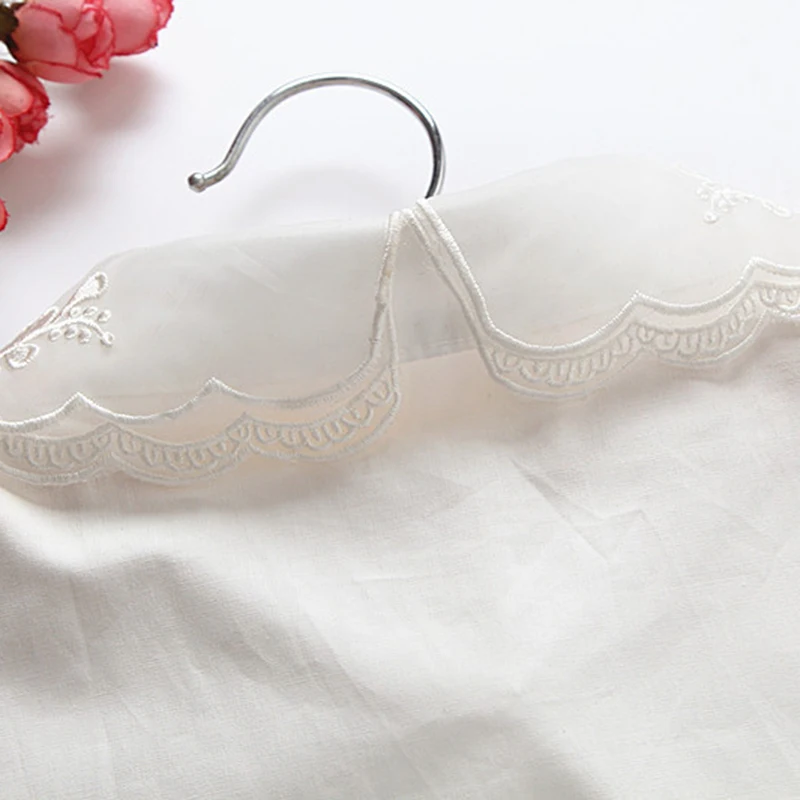 Съемный фальшивый воротник с бусинами Стразы половинная рубашка блузка сетчатая