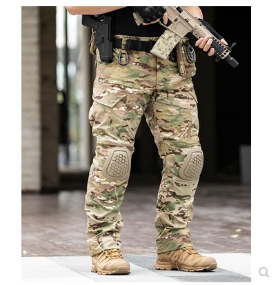 G4 Camouflage Military Tactical Pants Spring And Autumn Outdoor Sports Cs Hunting Airsoft Overalls Domestic Stretch Plaid Pants