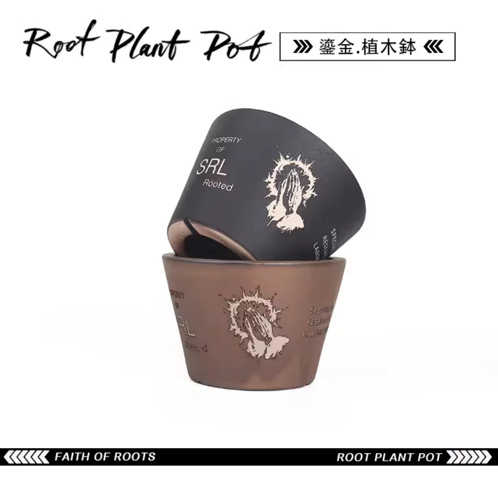 Японский тренд фотооболочка корень Агава растение цветочный горшок кактус