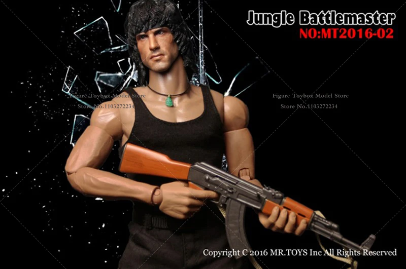 Mr.Toys Mt2016-02 1/6 Коллекционная игра в джунглях мастер храбрости парень Рамбо