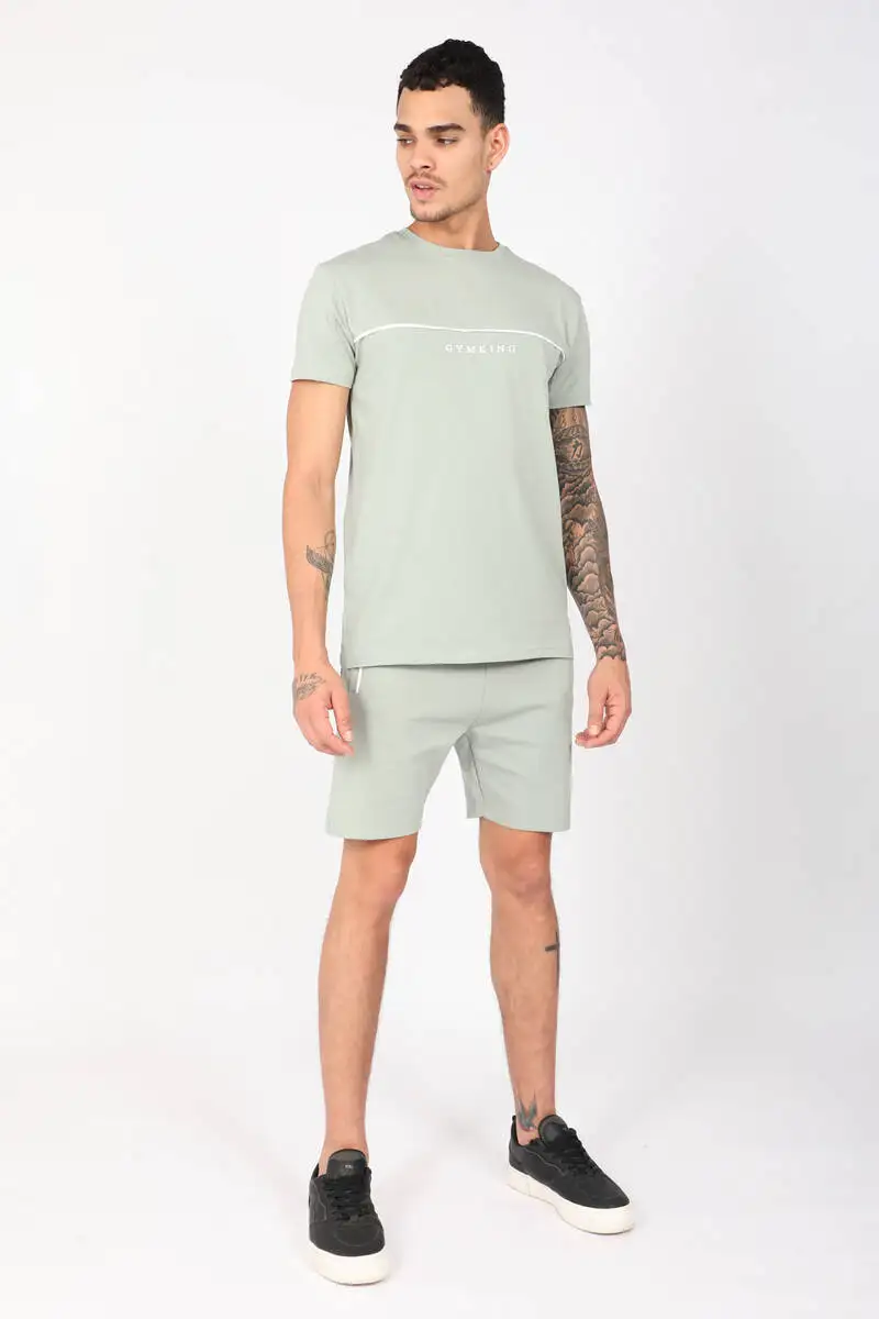 

Mens Cotton T-shirt Mint Green