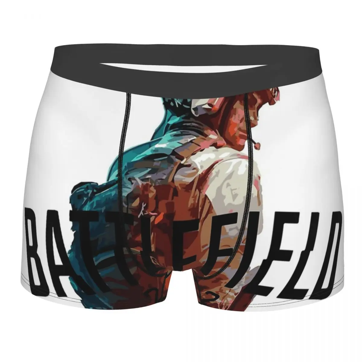 

Мужские трусы-боксеры с принтом и высокой воздухопроницаемостью