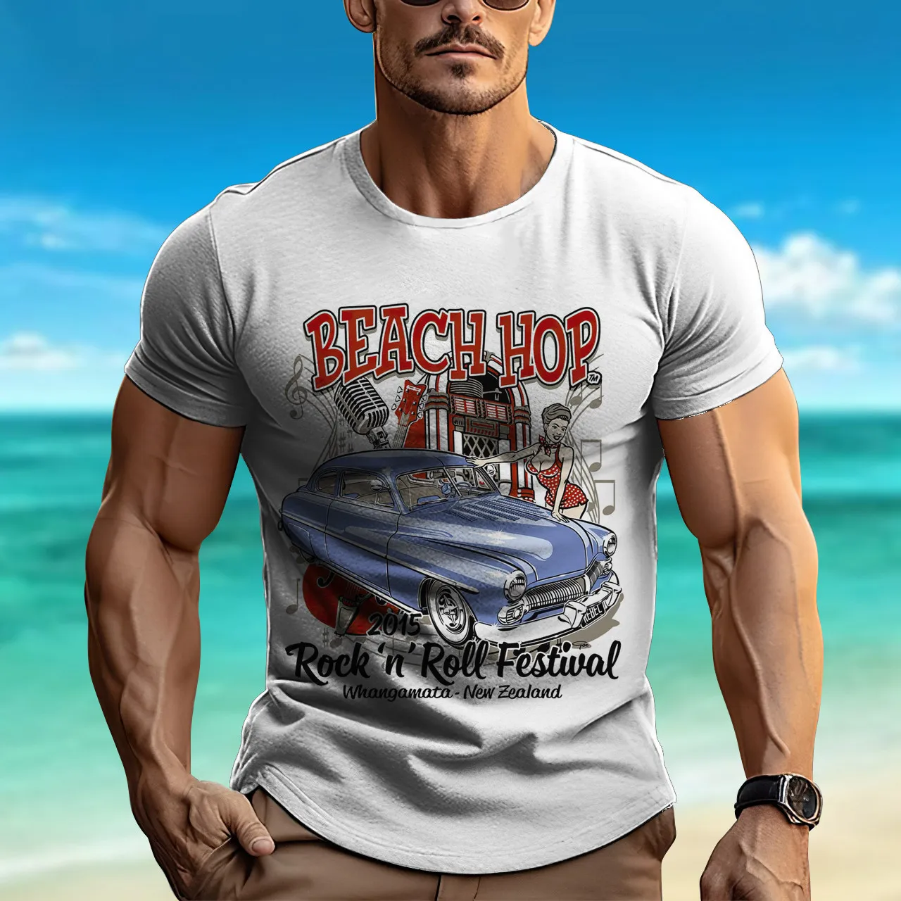 

Футболка мужская оверсайз с коротким рукавом и круглым вырезом