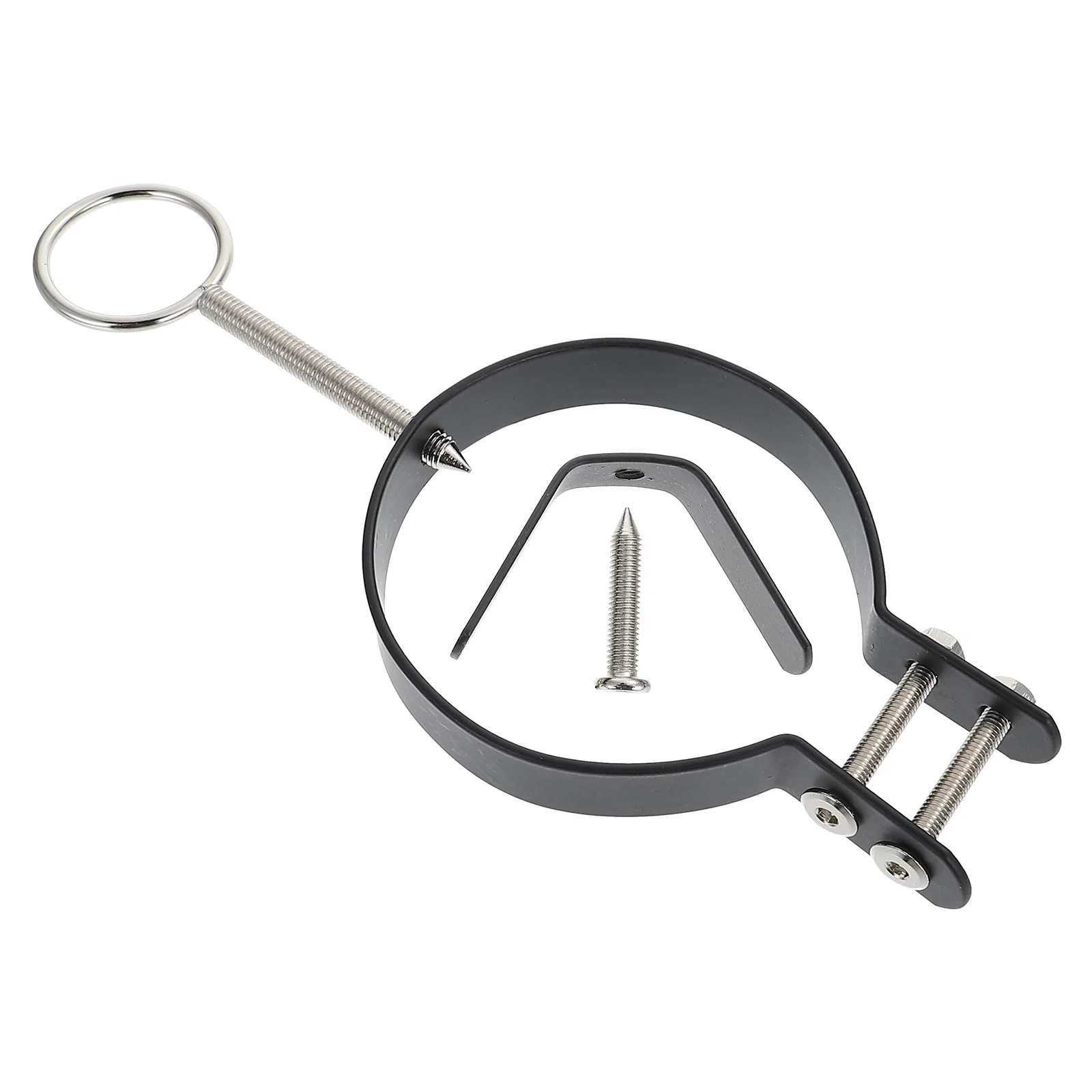 

1Pc Useful Ham Fixing Rack Durable Iron Spanish Ham Rack Storage Holder (Black)