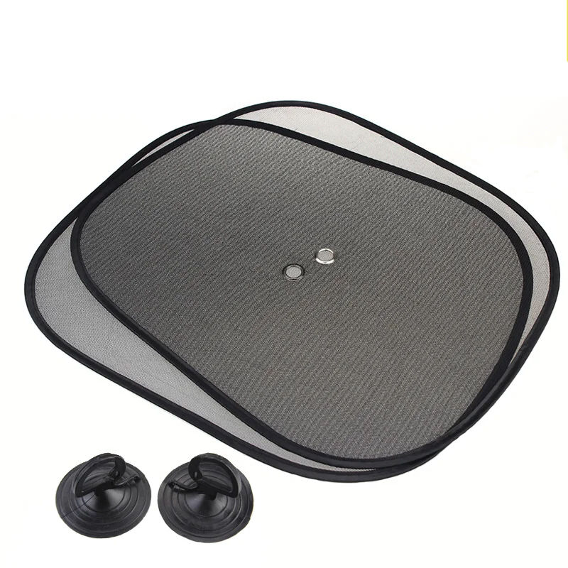 

Car Window Sunshade Mesh Auto Shade Anti-UV with Suction Cup Sunshade and Heat Insulation Side Window Mesh Car Window Sunshade