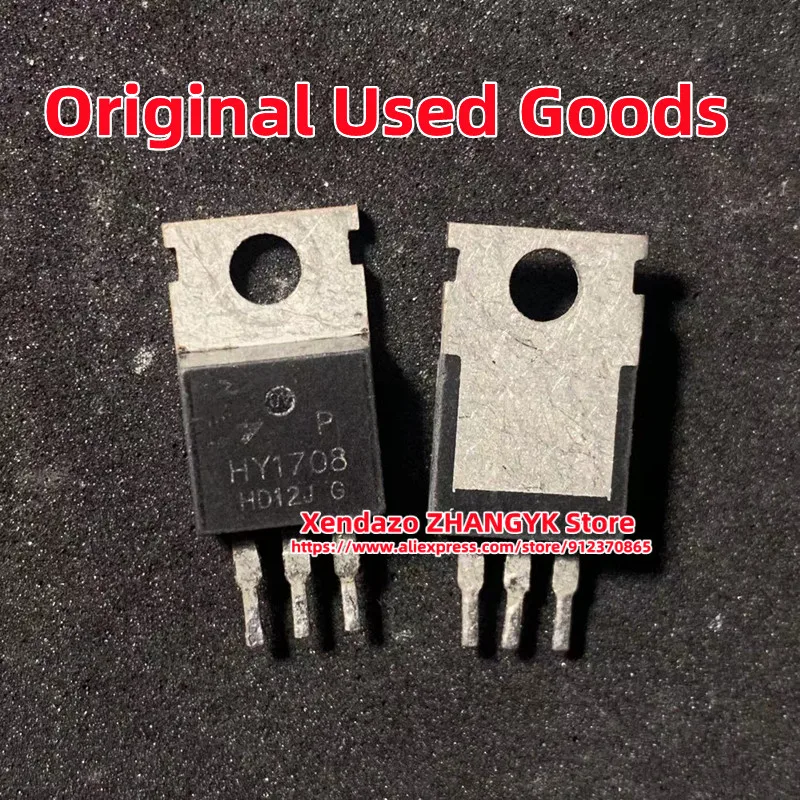 

Original HY1708 HY1708P 1708 80A 75V TO-220 Controller MOSFET 10pcs/lot