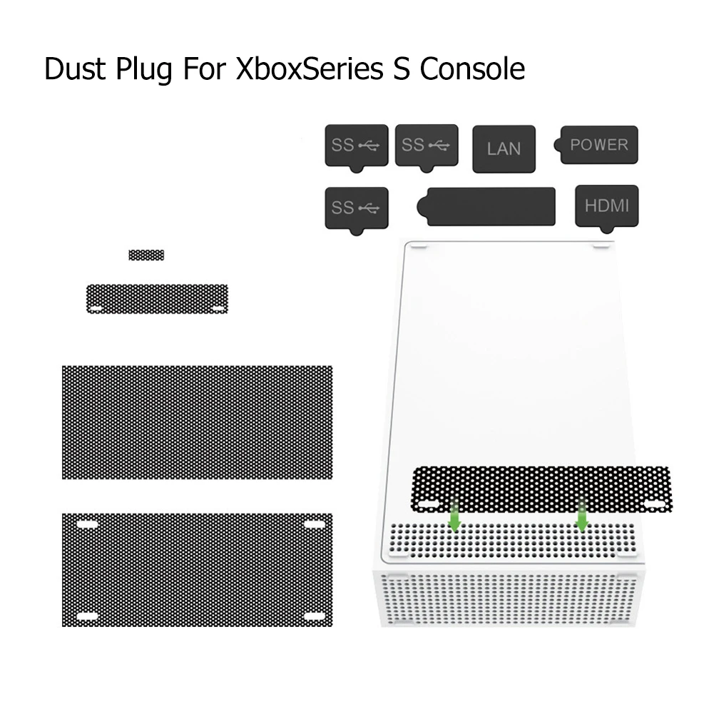 11 шт. пылезащитная сетка для игровой консоли |