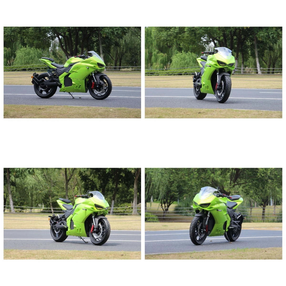 Фото Электрический мотоцикл/скутер Krono Wild High-Performance 72V 3000W 40A с бесщеточным двигателем и литиевой батареей для взрослых (2000W/5000W/8000W/10000W) №1