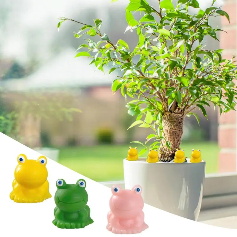 

Mini Frogs Moss Landscape Ornaments 100pcs Miniature Durable Creative Adorable Funny Resin Mini Frogs For Cake Topper Decoration