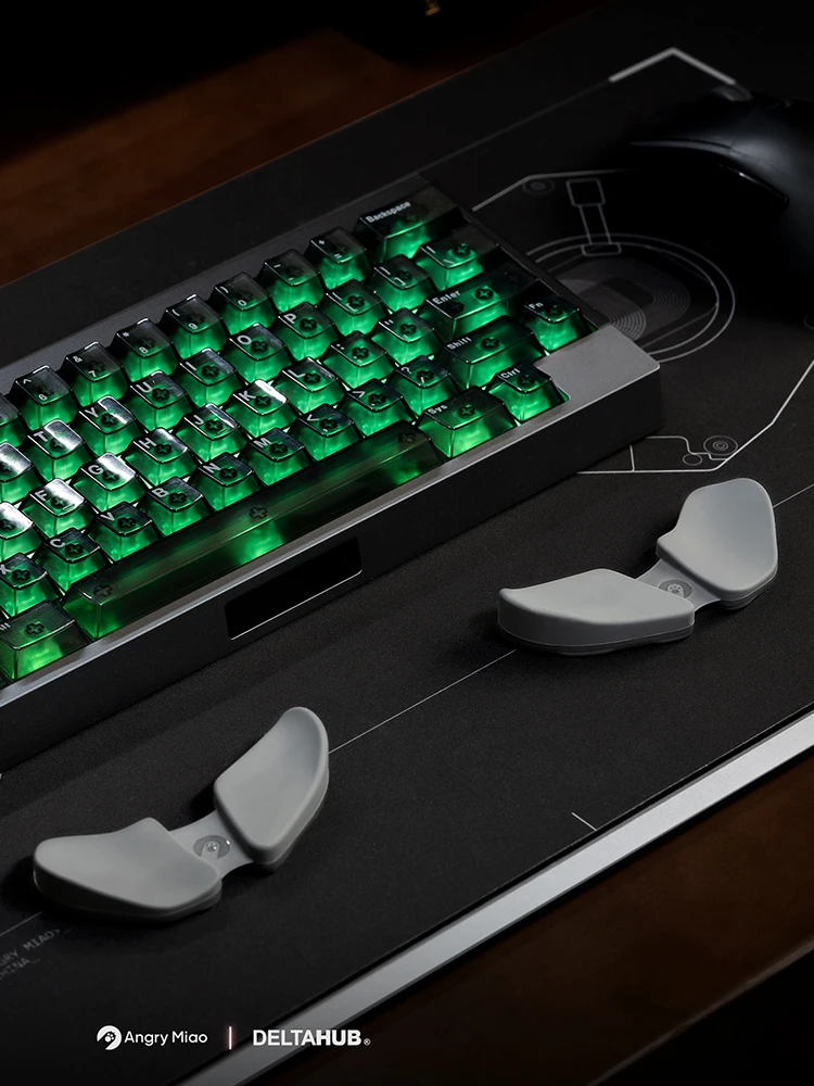 AngryMiao DeltaHub Carpio2.0 силиконовый эргономичный дизайн с разделенной поддержкой