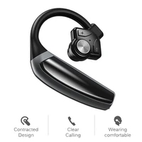 wireless business headset bluetooth headphones with mic handsfree drive call sport earphones replaceable battery for smart phone