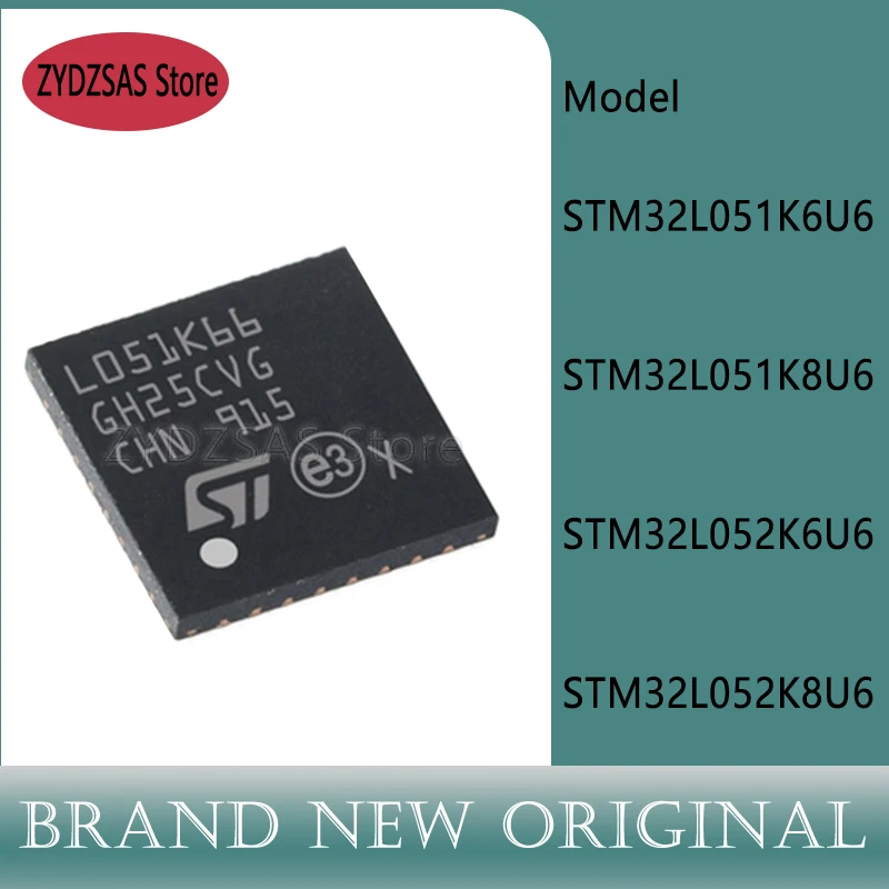 

STM32L051K6U6 STM32L051K8U6 STM32L052K6U6 STM32L052K8U6 STM32L051 STM32L052 STM32L STM32 STM IC MCU Chip UFQFPN-32