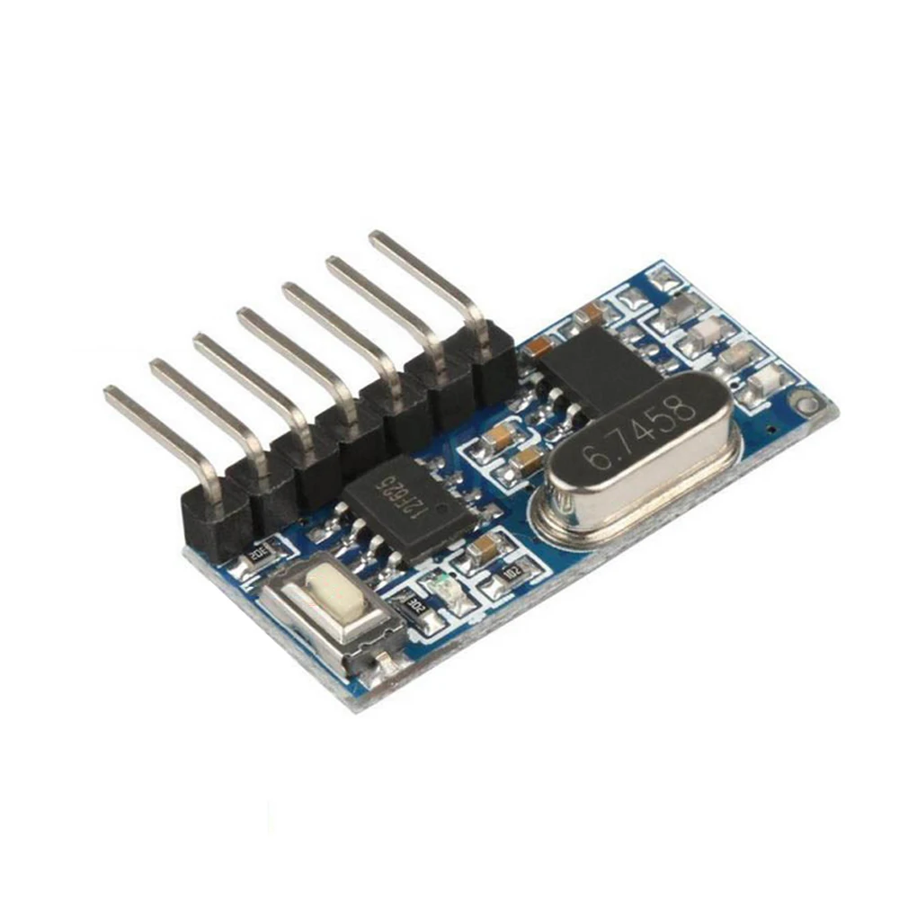 

Приемник радиочастотный 433 МГц, модуль кода обучения, беспроводной 4-канальный выходной пульт дистанционного управления, модуль кодирования