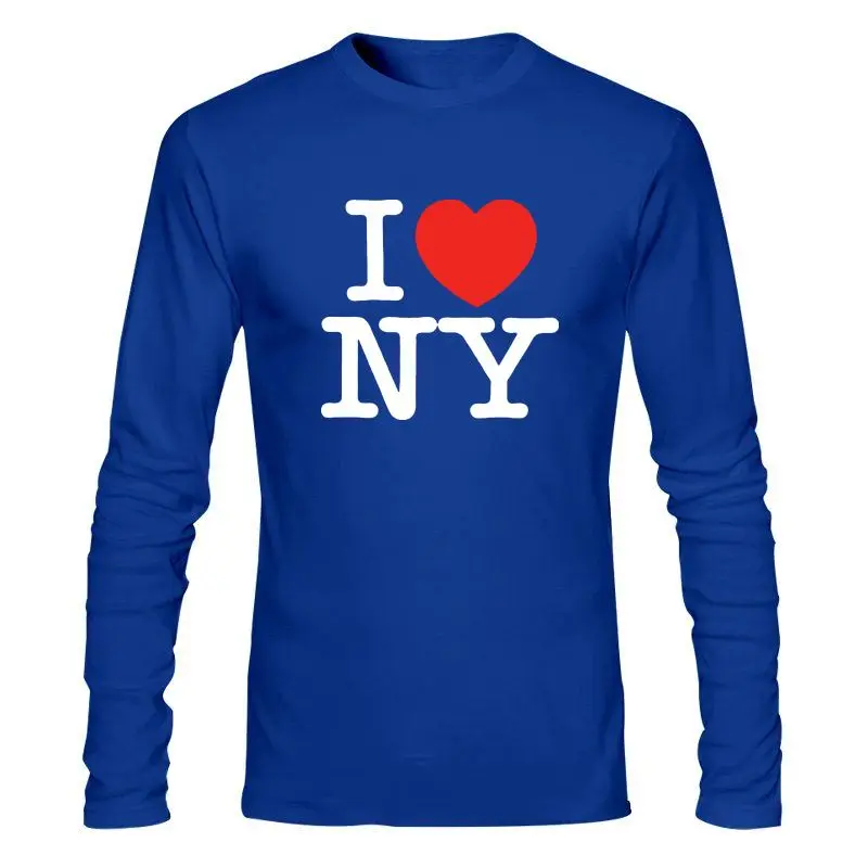 

Man Clothing New For Men I Love NY York Printed Heart High Quality Customized T-Shirt XXXl
