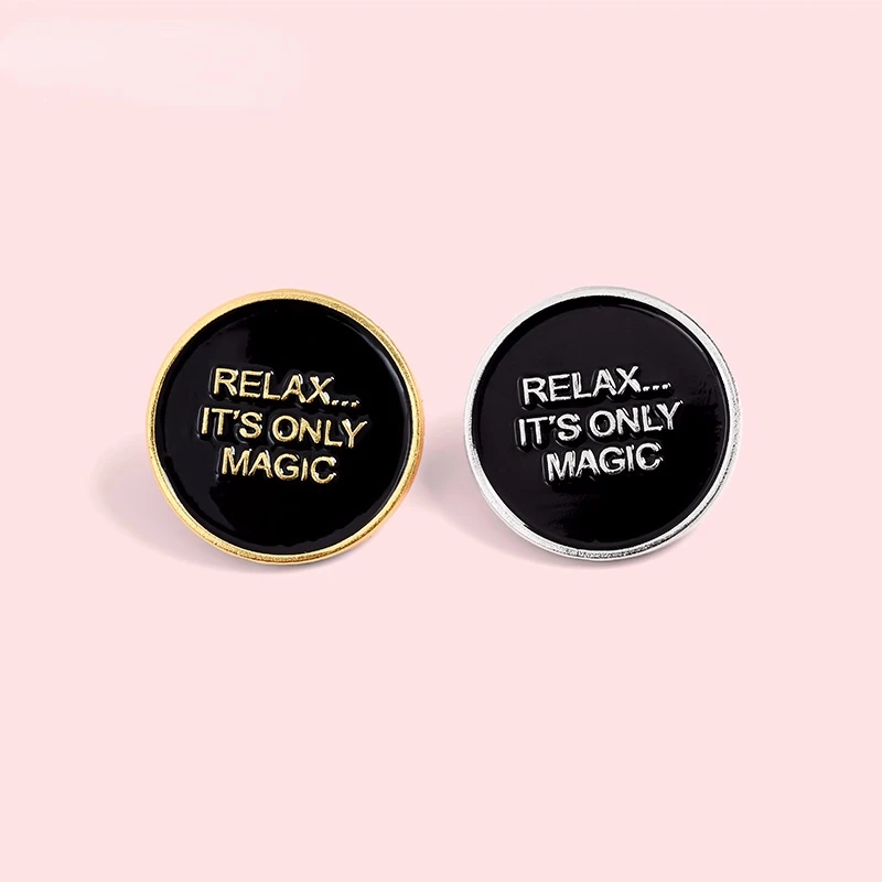

The Craft Enamel Pin Magical Inspirational Quotes Movie Jewelry Badge Wizard Enamel Brooch Lapel pins For Kids Friends Gifts