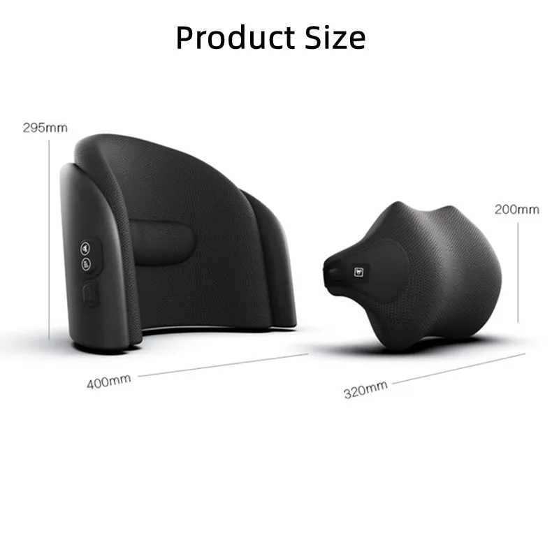 Автомобильная подушка для массажа шеи DOKIA поддержки поясницы офиса Имитация