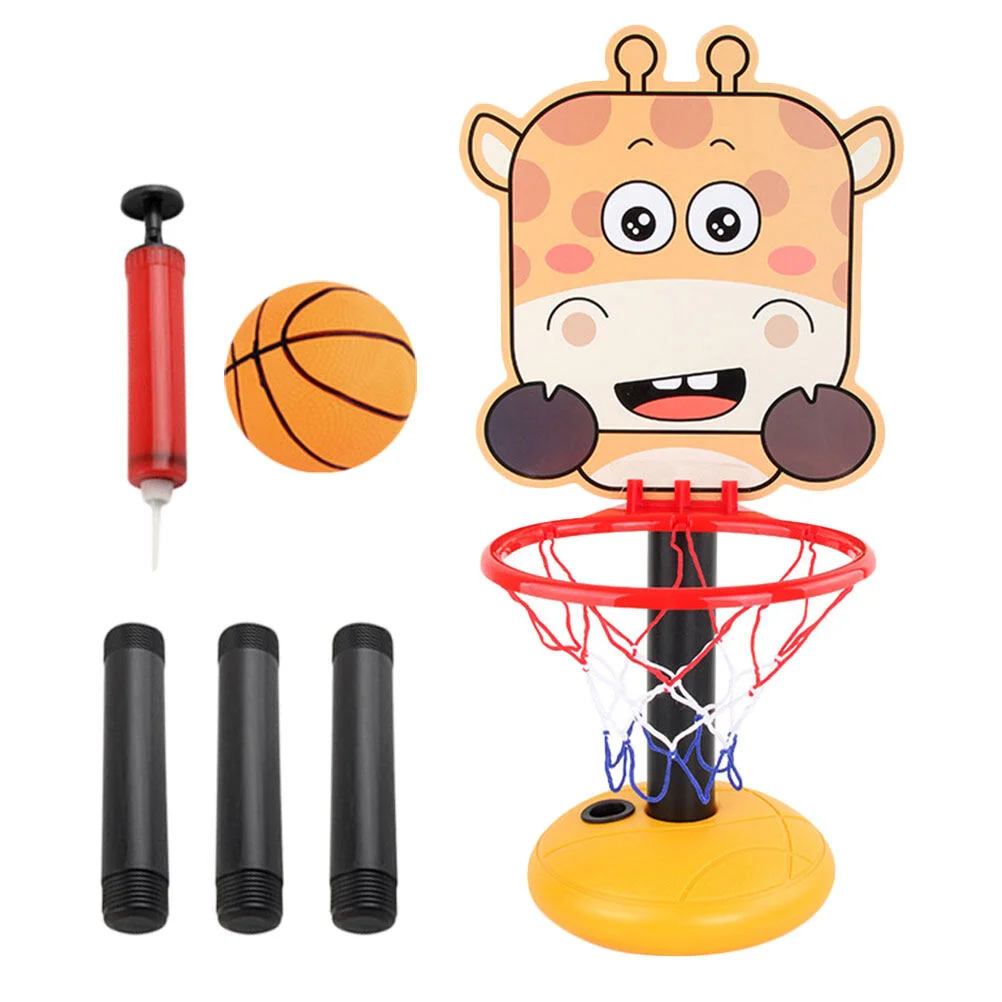 

Children Basketball Frame Children's Basketball Stand Throwing Toy Indoor Hoops Interactive Mini Set Frame Plastic Adjustable