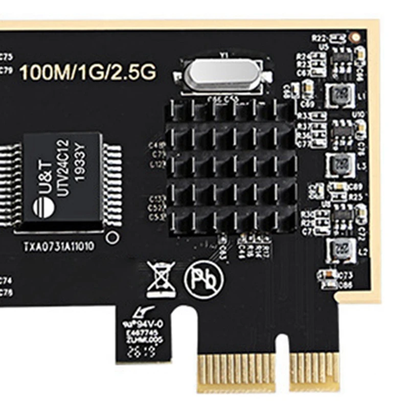 2 5G сетевая карта PCI-E настольная RTL8152 для игр высокоскоростная |