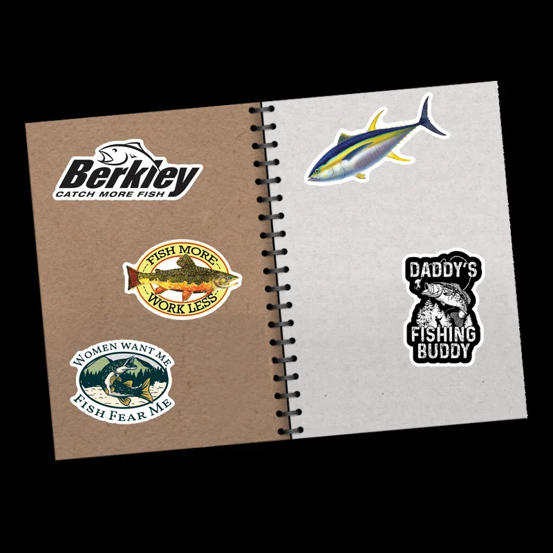 10/30/50/100 шт. водонепроницаемые наклейки для рыбалки | Наклейки