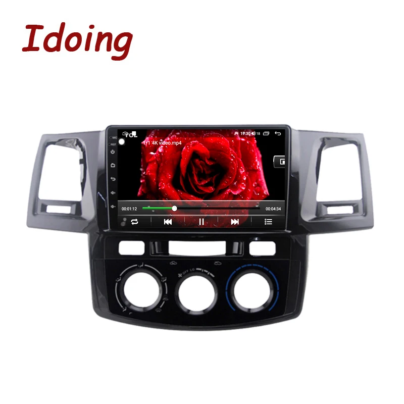 Idoing9 &quotAndroid автомобильный Радио Аудио мультимедийный плеер для TOYOTA HILUX тюнер VIGO