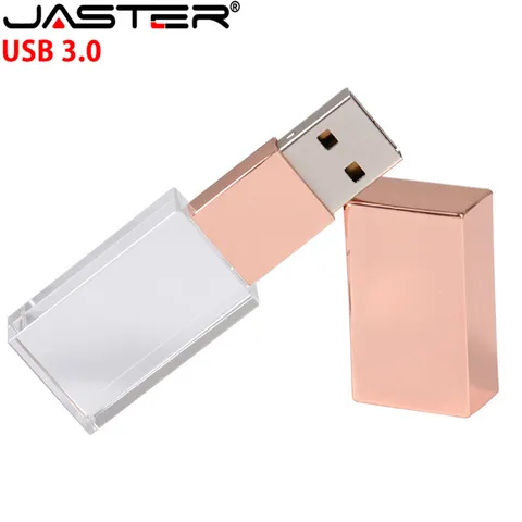 USB флеш-накопитель JASTER с кристаллами, 4 ГБ, 16 ГБ, 32 ГБ, 64 ГБ